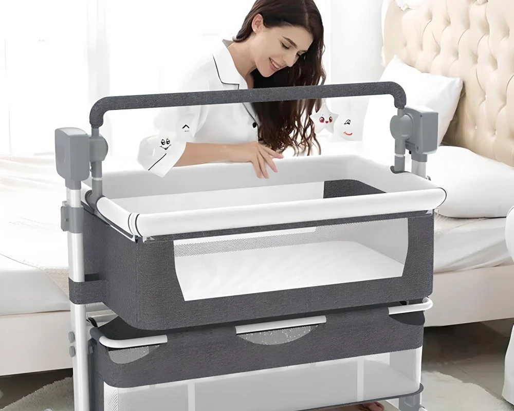 rocking bassinet crib