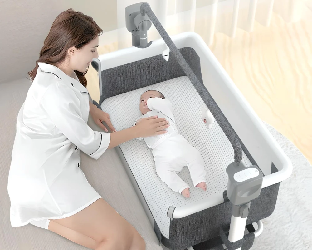 auto rocking bassinet for baby