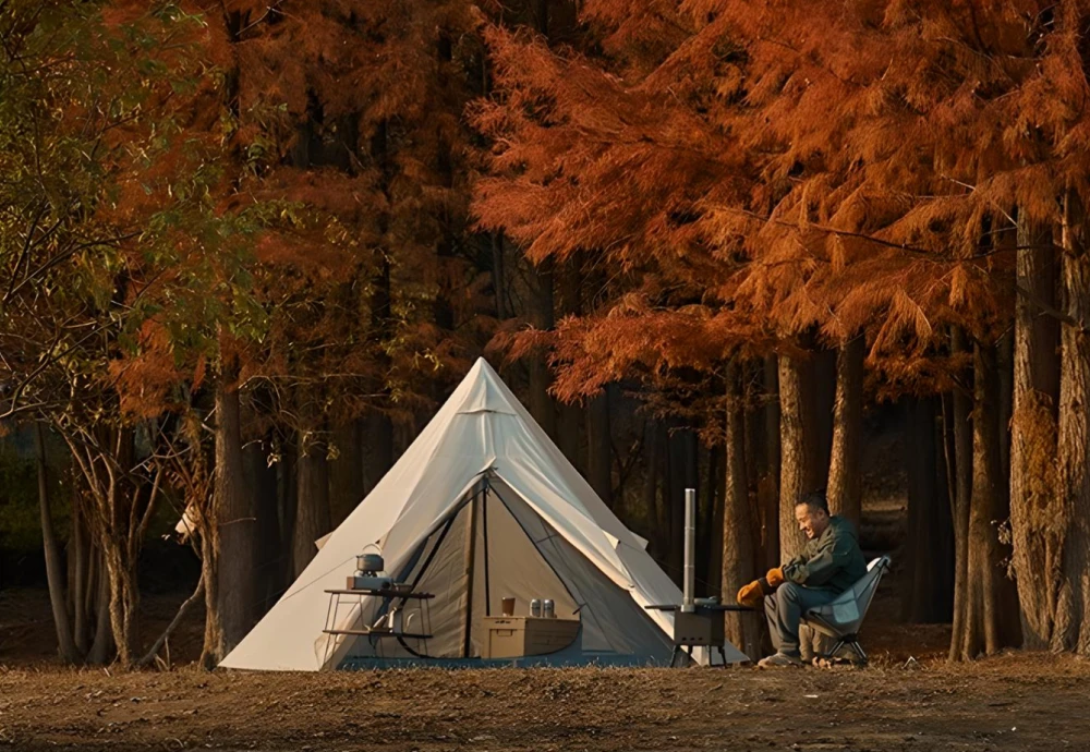 glamping teepee tent