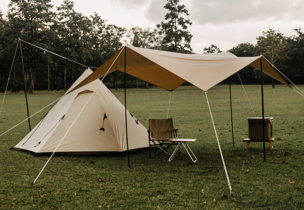 pyramid pop up tent