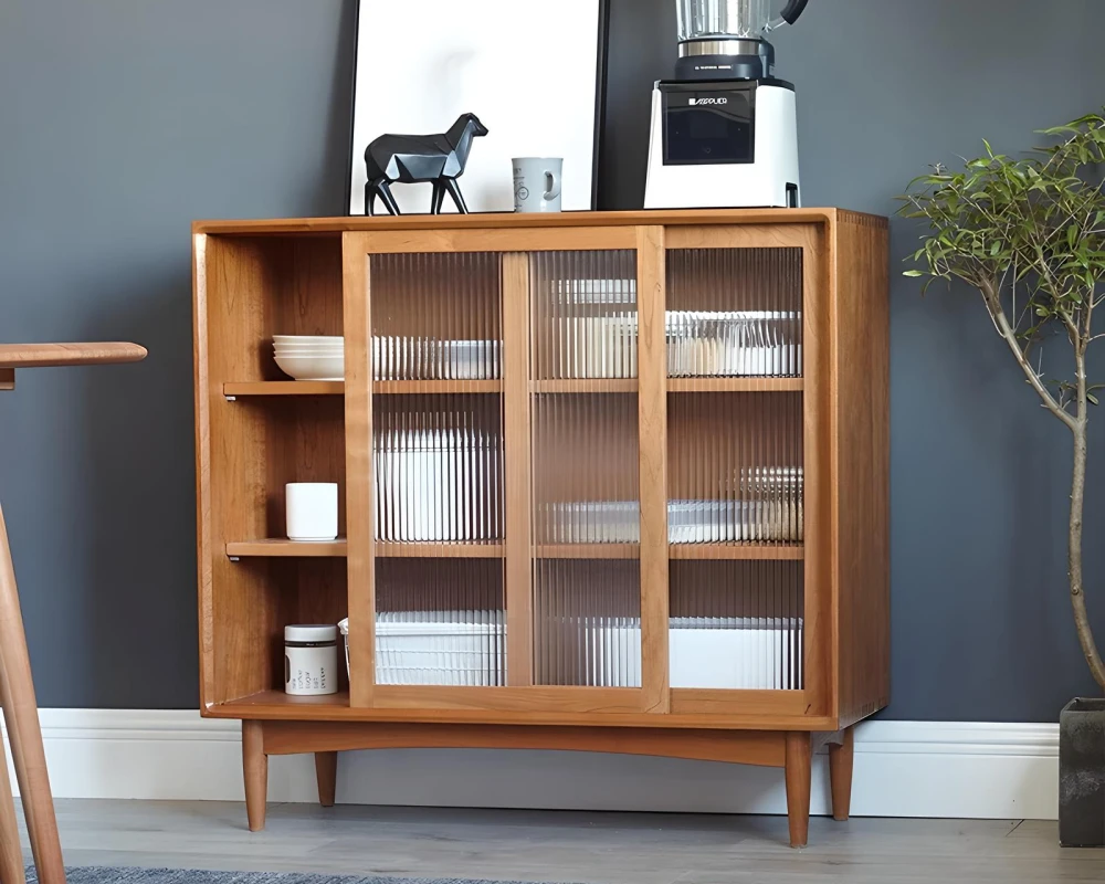 wood sideboard buffet cabinet